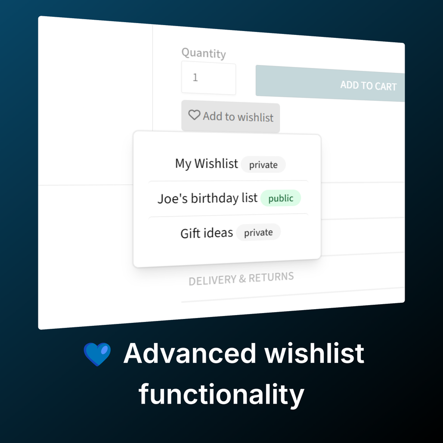 Vendure Wishlist Plugin