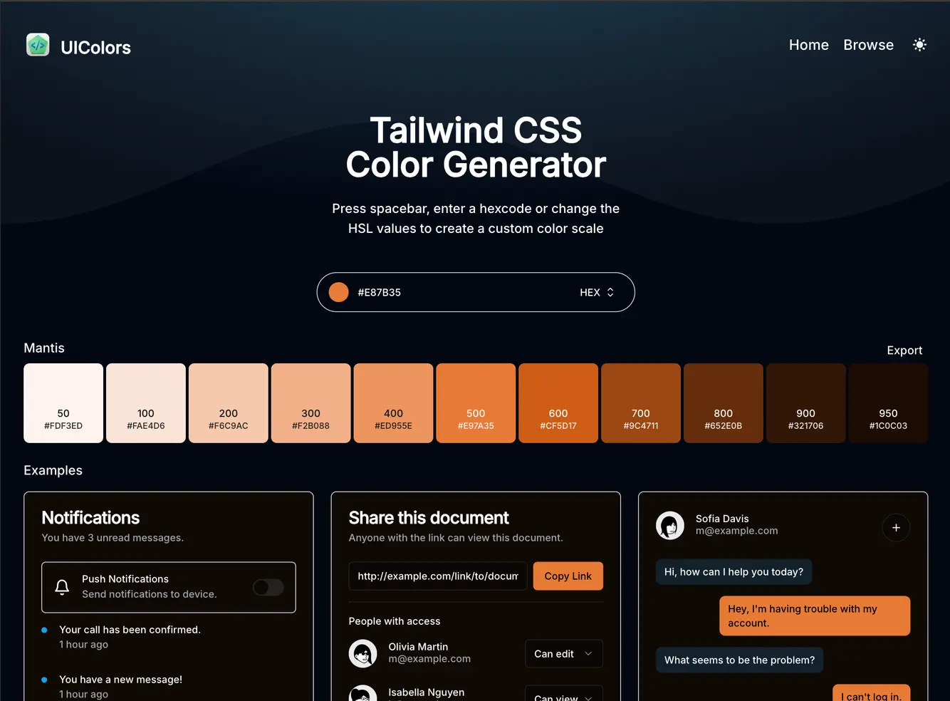 UI Colors