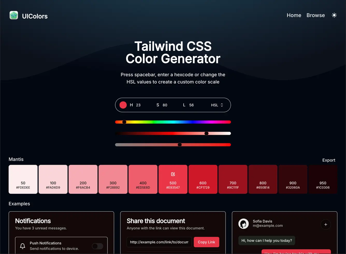 UI Colors